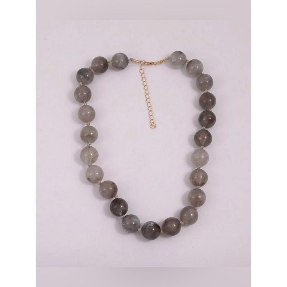 Boho beaded necklace S1395